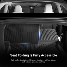 Load image into Gallery viewer, TESERY Trunk Mat With Backrest Mat for Model 3 Highland
