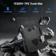 Load image into Gallery viewer, TESERY Trunk Mat With Backrest Mat for Model 3 Highland