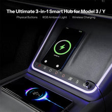 Load image into Gallery viewer, TESERY Wireless Charging Smart Button with Ambient Light for Model 3 Highland / Y Juniper
