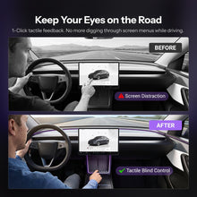 Load image into Gallery viewer, TESERY Wireless Charging Smart Button with Ambient Light for Model 3 Highland / Y Juniper