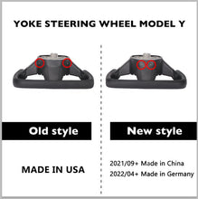 Load image into Gallery viewer, TESERY Yoke Carbon Fiber Steering Wheel for Model 3 / Y【Style 37】