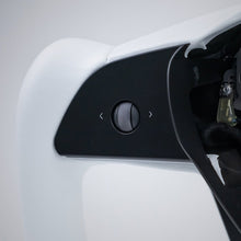 Load image into Gallery viewer, TESERY Yoke Plaid Steering Wheel for Tesla Model 3 / Y【White Leather】