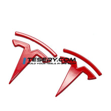 Load image into Gallery viewer, Tesla Logo "T" Emblem for Model 3 / Y (Set of 3)