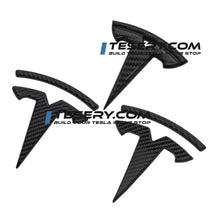 Load image into Gallery viewer, Tesla Logo "T" Emblem for Model 3 / Y (Set of 3)