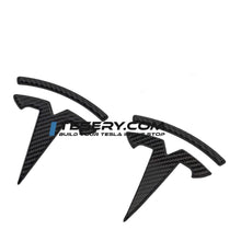 Load image into Gallery viewer, Tesla Logo "T" Emblem for Model 3 / Y (Set of 3)