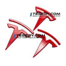 Load image into Gallery viewer, Tesla Logo "T" Emblem for Model 3 / Y (Set of 3)