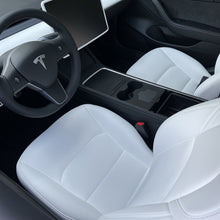 Load image into Gallery viewer, Tesla Model 3 / Y Center Console Wrap Cover  (Gen. 1 &amp; 2 &amp; 3) - Carbon Fiber Interior Mods
