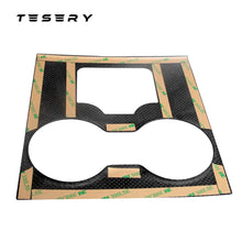Load image into Gallery viewer, Tesla Model 3 / Y Center Console Wrap Cover  (Gen. 1 &amp; 2 &amp; 3) - Carbon Fiber Interior Mods