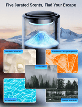 Load image into Gallery viewer, Tesla Model Y/3/S/X Cloud Mist Car Diffuser With Ambient Lighting