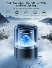 Load image into Gallery viewer, Tesla Model Y/3/S/X Cloud Mist Car Diffuser With Ambient Lighting