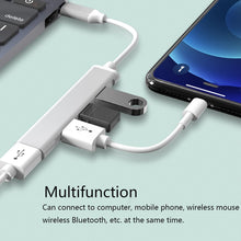 Load image into Gallery viewer, Tesla USB Tepy C Hub suitable for Model 3/Y/S/X 4 in 1 USB 3.0 Ports
