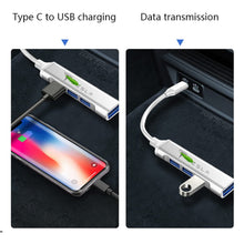 Load image into Gallery viewer, Tesla USB Tepy C Hub suitable for Model 3/Y/S/X 4 in 1 USB 3.0 Ports