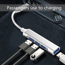 Load image into Gallery viewer, Tesla USB Tepy C Hub suitable for Model 3/Y/S/X 4 in 1 USB 3.0 Ports