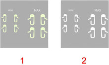 Load image into Gallery viewer, Glow-in-the-Dark Door Handle Stickers for Model 3 (8-Pack) | 2 Colors | Easy Find