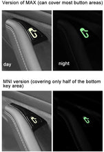 Load image into Gallery viewer, Glow-in-the-Dark Door Handle Stickers for Model 3 (8-Pack) | 2 Colors | Easy Find