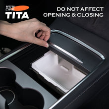 Load image into Gallery viewer, TITA Center Console Storage Box for Model 3/Y | Drawer Design | Food-Grade Silicone | 3 Colors