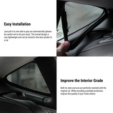 Load image into Gallery viewer, Triangular Window Shades for Tesla Model Y/3