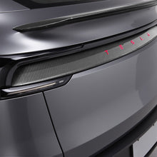 Load image into Gallery viewer, Trunk Tailgate Applique for Tesla Model Y Juniper - Real Dry Molded Carbon Fiber