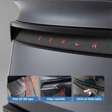 Load image into Gallery viewer, Trunk Tailgate Applique for Tesla Model Y Juniper - Real Dry Molded Carbon Fiber