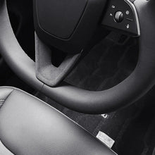 Load image into Gallery viewer, Alcantara Steering Wheel Panel for Model 3 Highland / Y Juniper | 2 Options