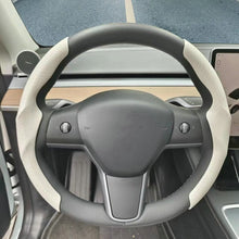 Load image into Gallery viewer, Ultra-thin Carbon Fiber Pattern Steering Wheel Cover for Tesla Model 3/ Y