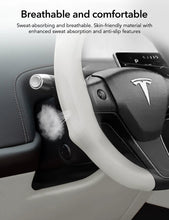 Load image into Gallery viewer, Ultra-thin Steering Wheel Cover for Tesla Model 3/Y/X/S