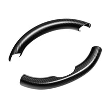 Load image into Gallery viewer, Upper / Lower Cover Steering Wheel Accessories for Tesla Model 3 / Y  -  Carbon Fiber Interior Mods