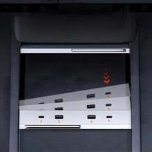 Load image into Gallery viewer, 65W USB Hub for Model 3 Highland/Model Y Juniper | Dual USB-C + Dual USB-A | Fast Charging