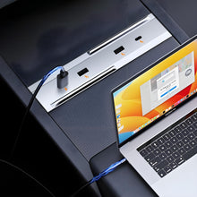 Load image into Gallery viewer, 65W USB Hub for Model 3 Highland/Model Y Juniper | Dual USB-C + Dual USB-A | Fast Charging