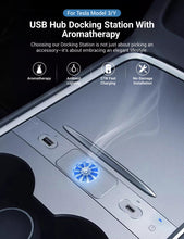 Load image into Gallery viewer, TESERY USB Hub Docking Station With Aromatherapy for Model 3/Y