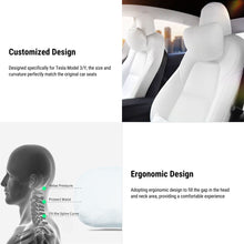 Load image into Gallery viewer, Velvet Neck Pillow for Tesla Model 3 Model Y &amp; Model S Model X