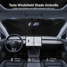 Load image into Gallery viewer, Windshield Sun Shade Umbrella for Tesla Model 3/Y/S/X