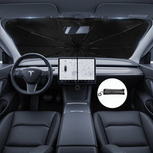 Load image into Gallery viewer, Windshield Sun Shade Umbrella for Tesla Model 3/Y/S/X