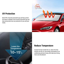 Load image into Gallery viewer, Windshield Sunshade for Tesla Model S