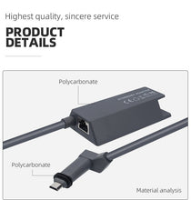 Load image into Gallery viewer, Wired Connection to RJ45 for Starlink Gen 2 Ethernet Adapter