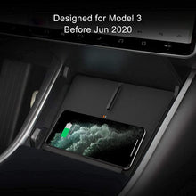 Load image into Gallery viewer, Center Console Wireless Charger for Tesla Model 3