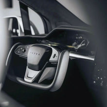Load image into Gallery viewer, TESERY Touch Horn Yoke Plaid Steering Wheel Replacement for Tesla Model S / X 2021-2023