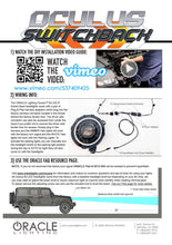 Load image into Gallery viewer, Oracle Jeep JL/Gladiator JT Oculus Bi-LED Projector Headlights - Amber/White Switchback