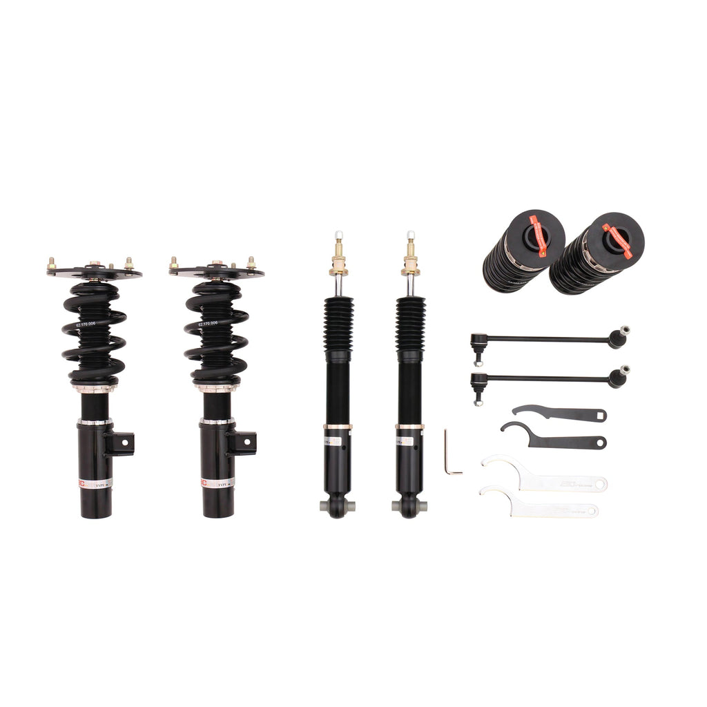 BC Racing 12- BMW 3 Series AWD (3-Bolt Top Mounts) Coilovers
