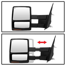 Load image into Gallery viewer, xTune Ford F150 07-14 Power Heated Amber LED Signal Telescoping Mirror Left MIR-FF15007S-PWH-AM-L