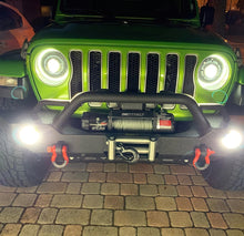 Load image into Gallery viewer, Oracle Jeep JL/Gladiator JT Oculus Bi-LED Projector Headlights - Amber/White Switchback
