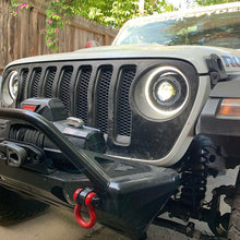 Load image into Gallery viewer, Oracle Jeep JL/Gladiator JT Oculus Bi-LED Projector Headlights - Amber/White Switchback