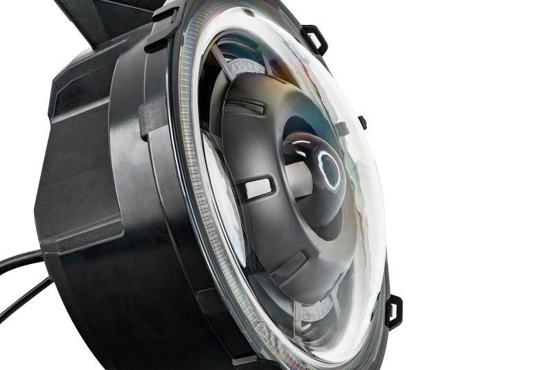 Oracle Jeep Wrangler JL Oculus Bi-LED Projector Headlights- Graphite Metallic - 5500K