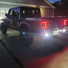 Load image into Gallery viewer, Oracle Jeep Gladiator JT Rear Bumper LED Reverse Lights w/ Plug &amp; Play Harness - 6000K