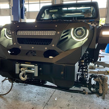 Load image into Gallery viewer, Oracle Jeep JL/Gladiator JT Oculus Bi-LED Projector Headlights - Amber/White Switchback