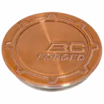 Gloss Brushed Sunset Copper BC Forged finish