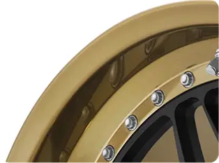 Polished Champagne Bronze (+$100/wheel) BC Forged polished lip finish