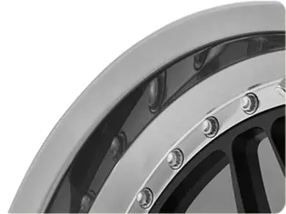 Polished Grey (+$100/wheel) BC Forged polished lip finish