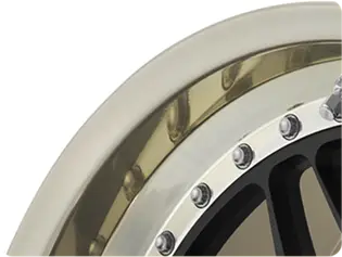 Polished Royal Gold (+$100/wheel) BC Forged polished lip finish